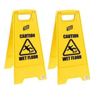 Caution signs